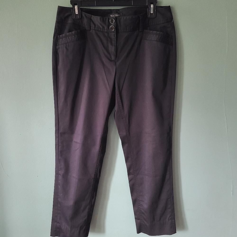 WHBM Slim Ankle Pants Size 8 Black